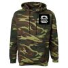Unisex Camo Fleece Hoodie Sweatshirt Thumbnail
