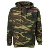 Unisex Camo Fleece Hoodie Sweatshirt Thumbnail