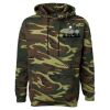 Unisex Camo Fleece Hoodie Sweatshirt Thumbnail