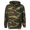 Unisex Camo Fleece Hoodie Sweatshirt Thumbnail