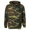 Unisex Camo Fleece Hoodie Sweatshirt Thumbnail