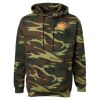 Unisex Camo Fleece Hoodie Sweatshirt Thumbnail