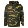 Unisex Camo Fleece Hoodie Sweatshirt Thumbnail