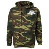 Unisex Camo Fleece Hoodie Sweatshirt Thumbnail