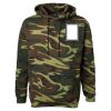 Unisex Camo Fleece Hoodie Sweatshirt Thumbnail
