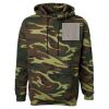 Unisex Camo Fleece Hoodie Sweatshirt Thumbnail