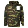 Unisex Camo Fleece Hoodie Sweatshirt Thumbnail