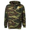 Unisex Camo Fleece Hoodie Sweatshirt Thumbnail