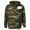 Unisex Camo Fleece Hoodie Sweatshirt Thumbnail