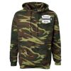 Unisex Camo Fleece Hoodie Sweatshirt Thumbnail