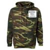 Unisex Camo Fleece Hoodie Sweatshirt Thumbnail