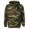 Unisex Camo Fleece Hoodie Sweatshirt Thumbnail