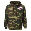 Unisex Camo Fleece Hoodie Sweatshirt Thumbnail