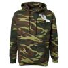 Unisex Camo Fleece Hoodie Sweatshirt Thumbnail
