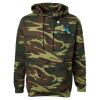 Unisex Camo Fleece Hoodie Sweatshirt Thumbnail