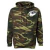 Unisex Camo Fleece Hoodie Sweatshirt Thumbnail
