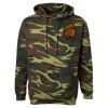 Unisex Camo Fleece Hoodie Sweatshirt Thumbnail