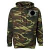 Unisex Camo Fleece Hoodie Sweatshirt Thumbnail