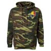 Unisex Camo Fleece Hoodie Sweatshirt Thumbnail