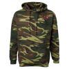 Unisex Camo Fleece Hoodie Sweatshirt Thumbnail