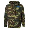 Unisex Camo Fleece Hoodie Sweatshirt Thumbnail