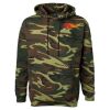 Unisex Camo Fleece Hoodie Sweatshirt Thumbnail