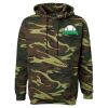 Unisex Camo Fleece Hoodie Sweatshirt Thumbnail