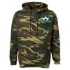 Unisex Camo Fleece Hoodie Sweatshirt Thumbnail