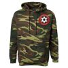 Unisex Camo Fleece Hoodie Sweatshirt Thumbnail