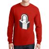DryBlend ® 50 Cotton/50 Poly Long Sleeve T Shirt Thumbnail