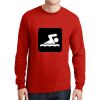 DryBlend ® 50 Cotton/50 Poly Long Sleeve T Shirt Thumbnail