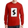 DryBlend ® 50 Cotton/50 Poly Long Sleeve T Shirt Thumbnail