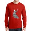 DryBlend ® 50 Cotton/50 Poly Long Sleeve T Shirt Thumbnail
