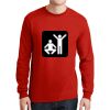 DryBlend ® 50 Cotton/50 Poly Long Sleeve T Shirt Thumbnail