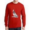 DryBlend ® 50 Cotton/50 Poly Long Sleeve T Shirt Thumbnail