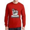 DryBlend ® 50 Cotton/50 Poly Long Sleeve T Shirt Thumbnail