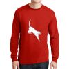 DryBlend ® 50 Cotton/50 Poly Long Sleeve T Shirt Thumbnail