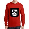 DryBlend ® 50 Cotton/50 Poly Long Sleeve T Shirt Thumbnail