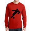 DryBlend ® 50 Cotton/50 Poly Long Sleeve T Shirt Thumbnail