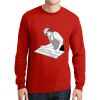 DryBlend ® 50 Cotton/50 Poly Long Sleeve T Shirt Thumbnail