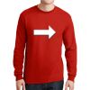 DryBlend ® 50 Cotton/50 Poly Long Sleeve T Shirt Thumbnail