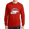 DryBlend ® 50 Cotton/50 Poly Long Sleeve T Shirt Thumbnail