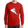 DryBlend ® 50 Cotton/50 Poly Long Sleeve T Shirt Thumbnail