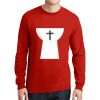 DryBlend ® 50 Cotton/50 Poly Long Sleeve T Shirt Thumbnail